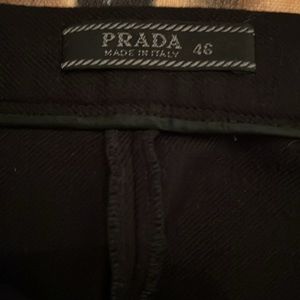 Prada traditional, black skirt, size 10